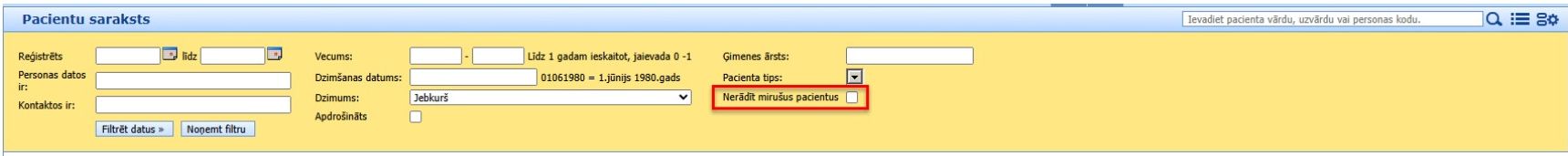 Pacientu saraksts